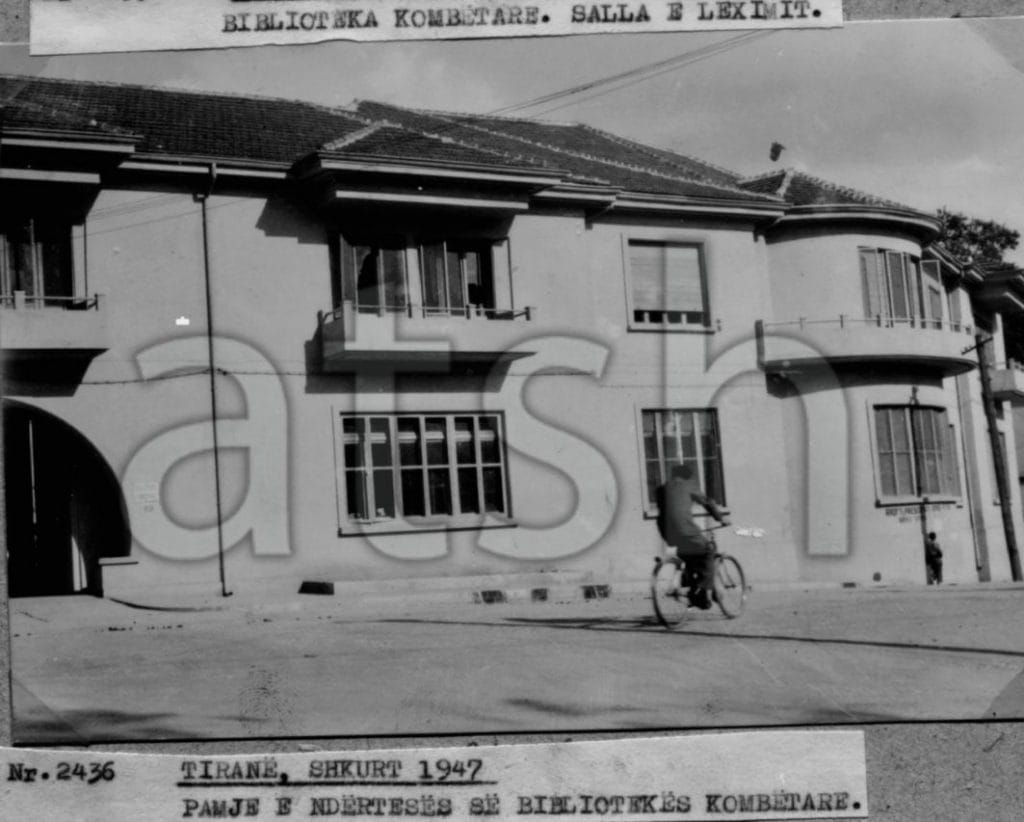 Si dukej Biblioteka Kombëtare e Tiranës në vitin 1947?