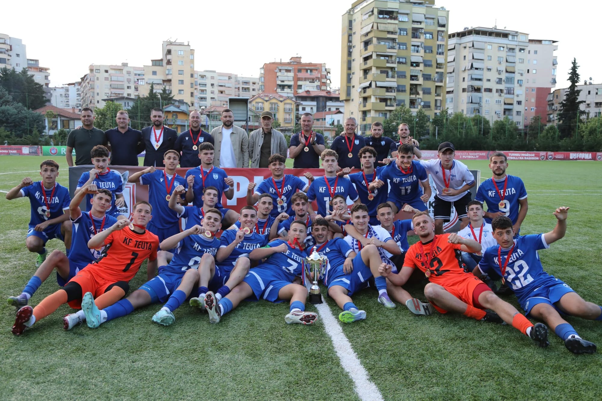 Si arriti Teuta të përmbysë Tiranën 4-3 në finalen e Kupës U-17?
