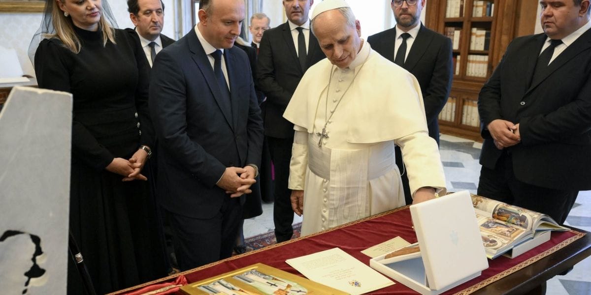 Çfarë tha Gashi te Papa Leo XIV për Maqedoninë e Veriut?
