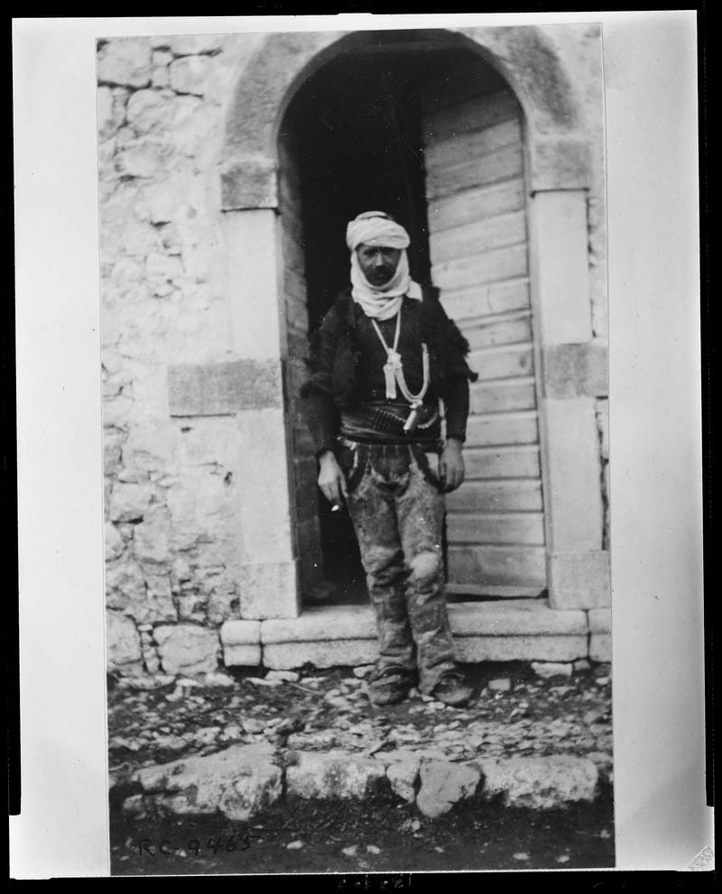 Plak i malësisë shqiptare nga fisi Shala, rreth 1908